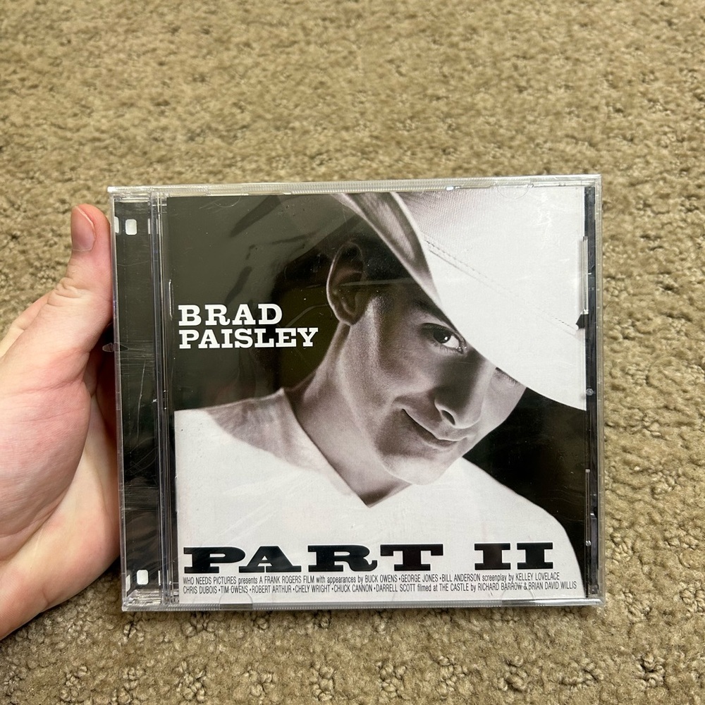 Brad Paisley PART II CD (2001) Factory Sealed NEW Original Arista ARCB 7008